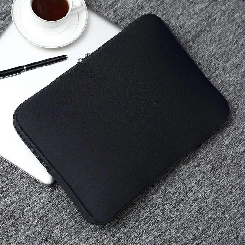 Soft Laptop Sleeve Bag – Protective Case for MacBook, Dell, HP, Lenovo & More (11–15.6")