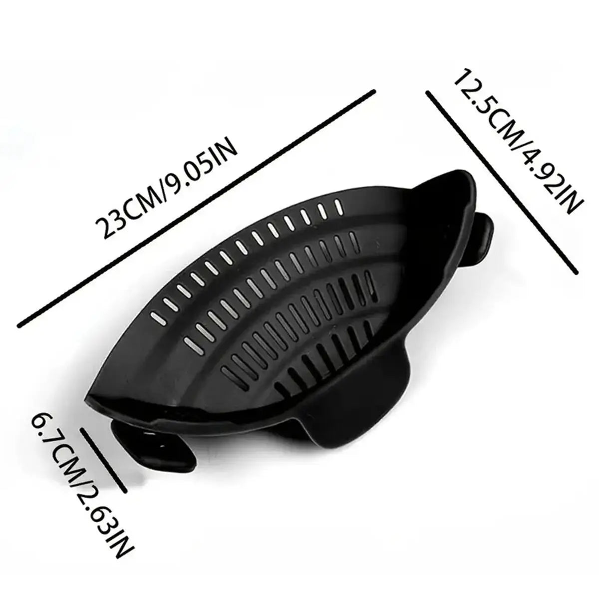 Adjustable Clip-On Pot Strainer – Universal Pasta & Vegetable Strainer for Pots, Pans & Bowls