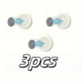 Magnetic Remote Control Holder – No-Drill Wall Mount, 3-Pack