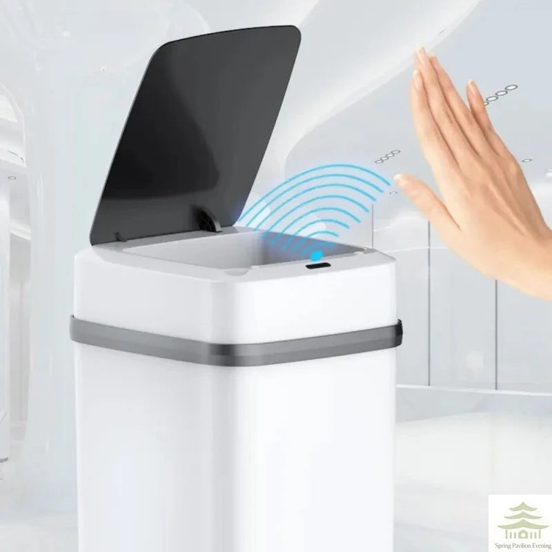 13L Touch Lid Kitchen Trash Can – Smart Waste Bin for Kitchen & Bathroom