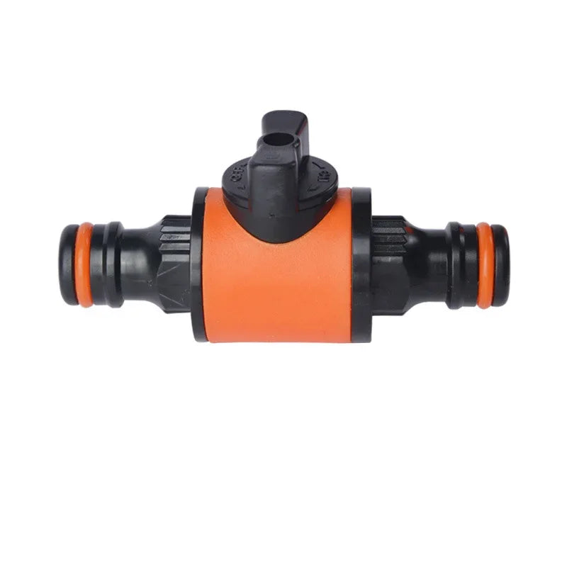 Garden Hose Shut-Off Valve Connector – Quick-Connect Water Stop Fitting (2-Pack)