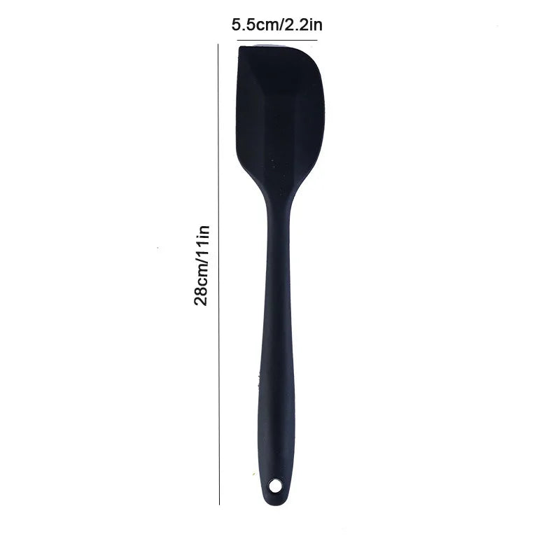 Heat-Resistant Silicone Baking Spatula – Non-Stick Butter & Cream Scraper for Cake Decorating