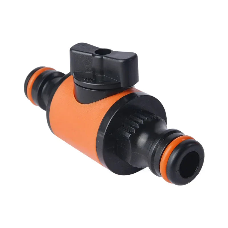 Garden Hose Shut-Off Valve Connector – Quick-Connect Water Stop Fitting (2-Pack)