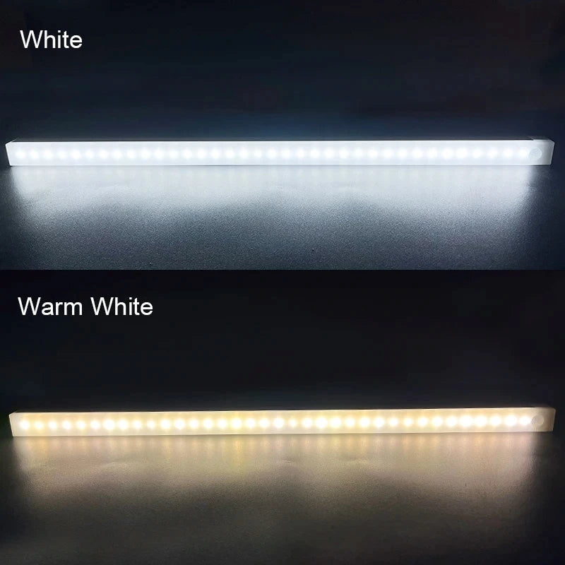 USB-C Rechargeable Motion Sensor Night Light – Wireless LED Lamp for Kitchen, Cabinet & Staircase