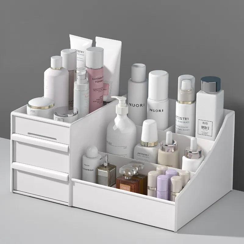 Drawer Makeup Organizer – Desktop Storage Box for Skincare, Cosmetics & Accessories