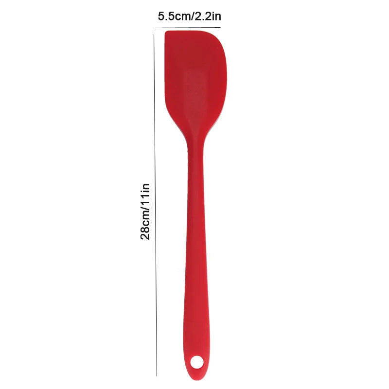 Heat-Resistant Silicone Baking Spatula – Non-Stick Butter & Cream Scraper for Cake Decorating