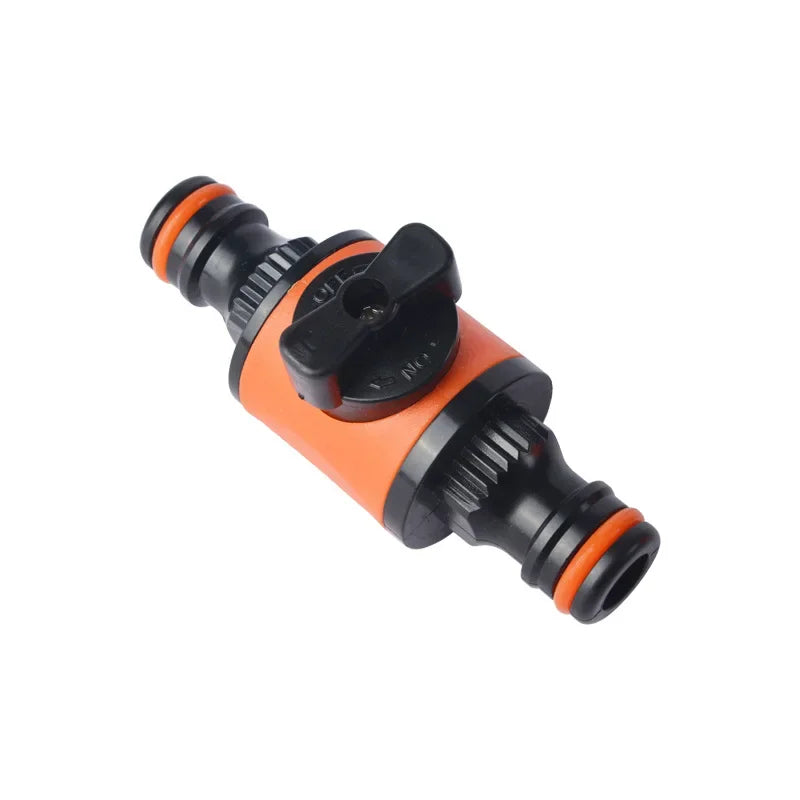 Garden Hose Shut-Off Valve Connector – Quick-Connect Water Stop Fitting (2-Pack)