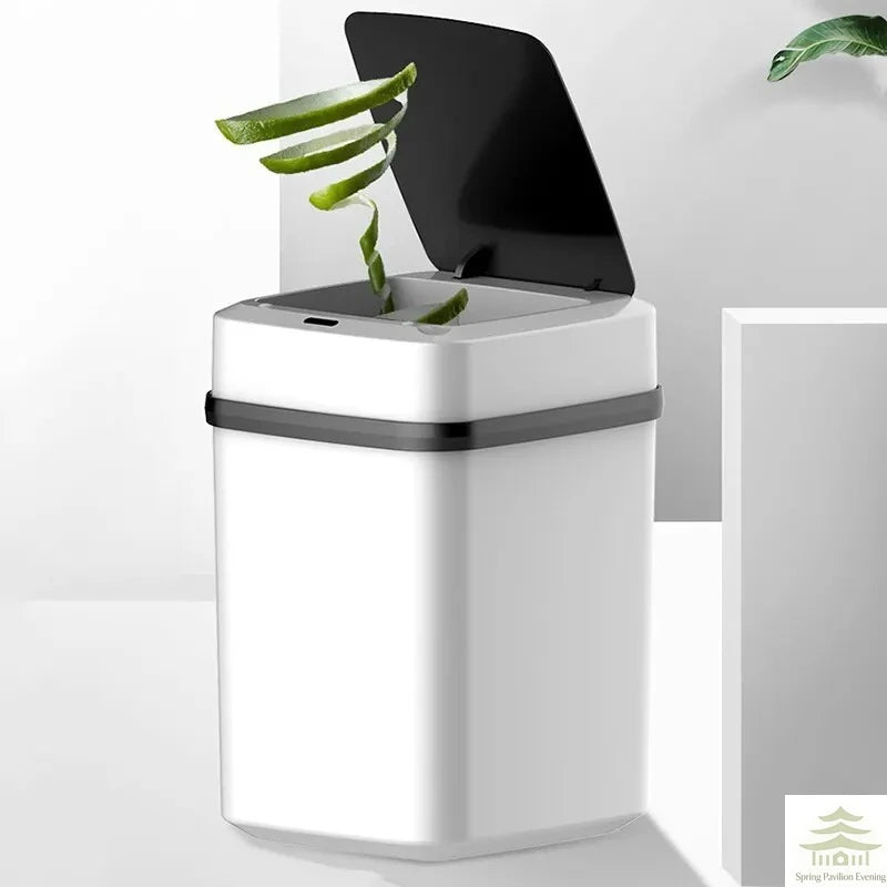 13L Touch Lid Kitchen Trash Can – Smart Waste Bin for Kitchen & Bathroom