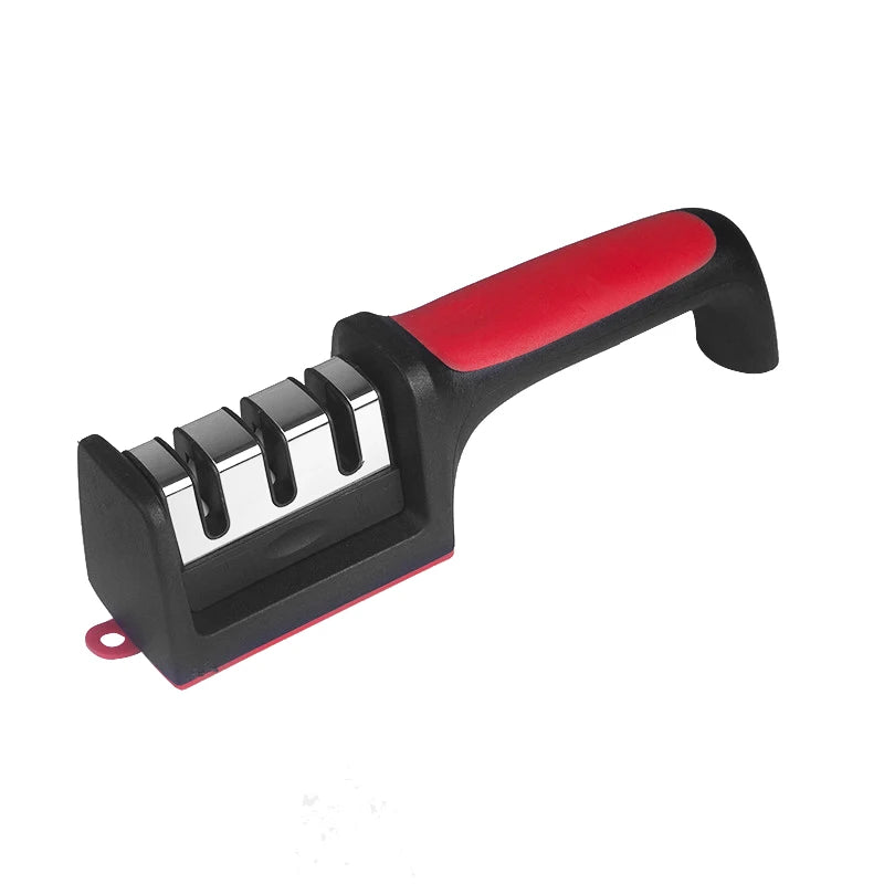 3-Stage Knife Sharpener – Handheld Multi-Purpose Kitchen Sharpening Tool