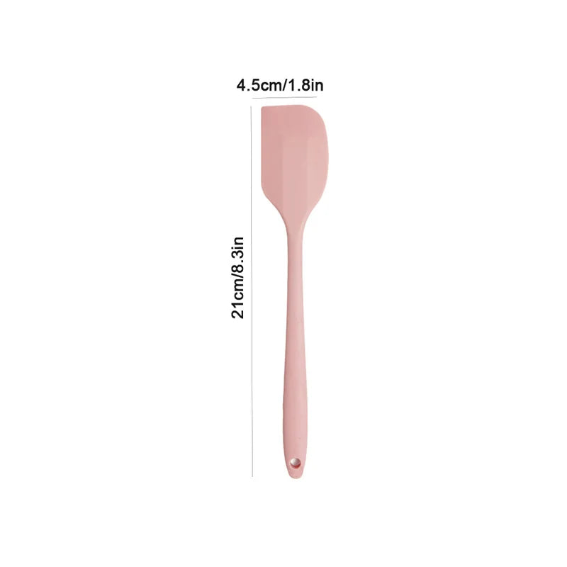 Heat-Resistant Silicone Baking Spatula – Non-Stick Butter & Cream Scraper for Cake Decorating