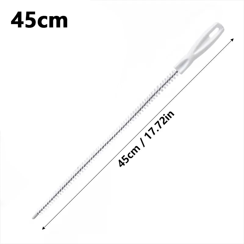 Bendable Drain Clog Remover Brush – Flexible Sink & Sewer Cleaning Tool