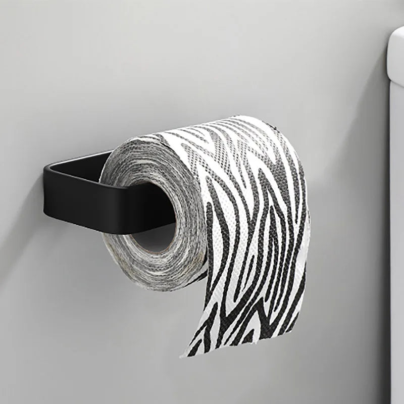 Adhesive Paper Towel Holder – No-Drill Wall-Mounted Tissue & Napkin Rack for Kitchen & Bathroom