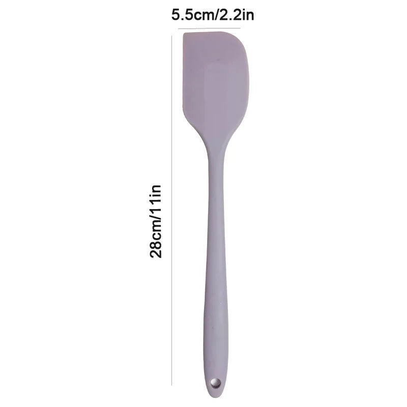 Heat-Resistant Silicone Baking Spatula – Non-Stick Butter & Cream Scraper for Cake Decorating