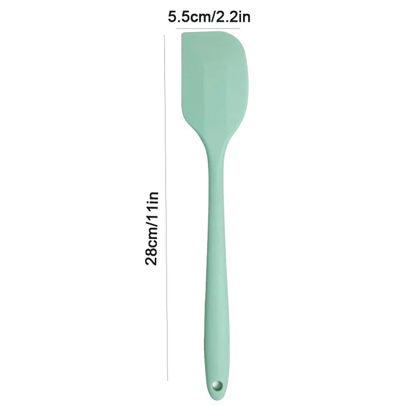Heat-Resistant Silicone Baking Spatula – Non-Stick Butter & Cream Scraper for Cake Decorating