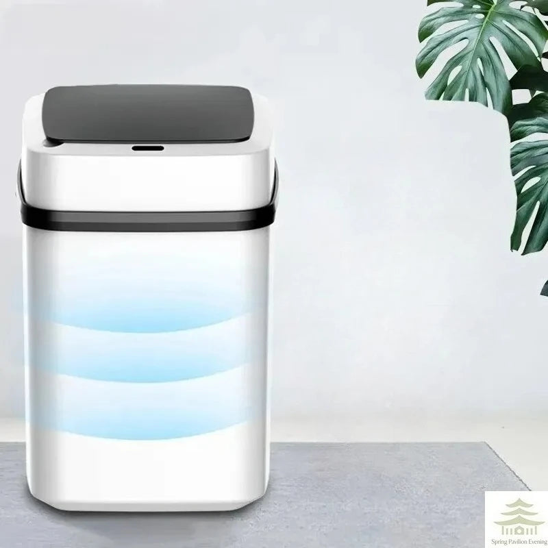 13L Touch Lid Kitchen Trash Can – Smart Waste Bin for Kitchen & Bathroom