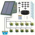 DIY Solar-Powered Automatic Drip Irrigation System – Self-Watering Kit for Raised Beds, Greenhouses & Balcony Plants