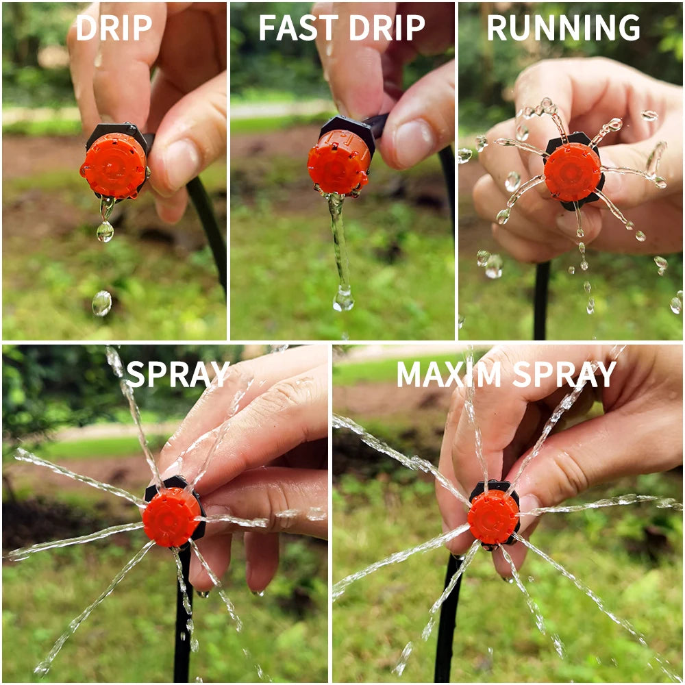 Portable Micro Drip Irrigation Kit – 20M Automatic Watering System with Adjustable Drippers