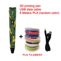 3D Printing Pen – Electric Graffiti Art Pen with 9M PLA Filament, Kids & Adults