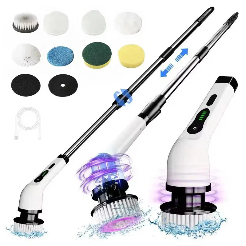 Electric Spin Scrubber | Cordless Rotating Cleaning Brush
