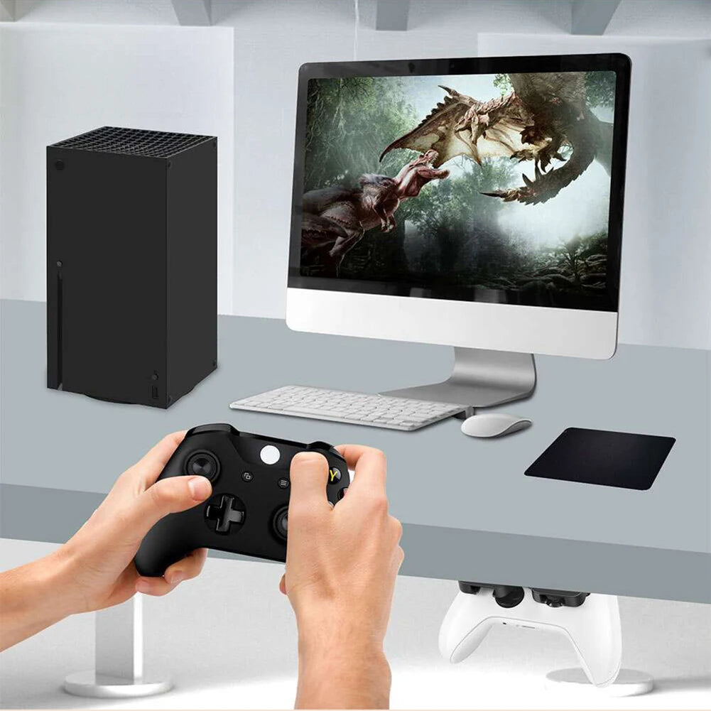 Under-Desk Gamepad Hook Holder – Controller Storage Stand for Xbox, PS5, PS4 & Nintendo Switch