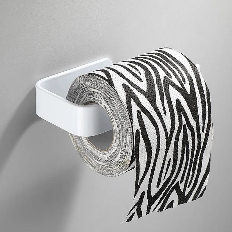 Adhesive Paper Towel Holder – No-Drill Wall-Mounted Tissue & Napkin Rack for Kitchen & Bathroom