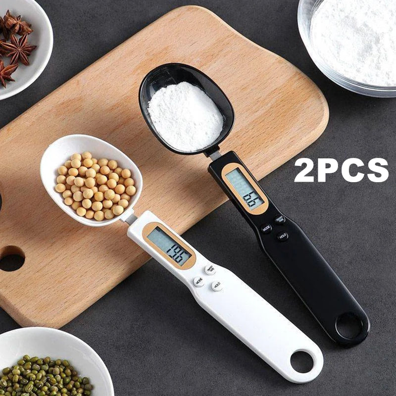 Mini Digital Spoon Scale — Precise 0.1g to 500g for Coffee, Baking & Cooking