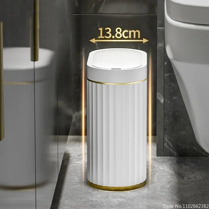 Smart Sensor Trash Can – Touchless Automatic Lid, 7L/9L, Kitchen & Bathroom