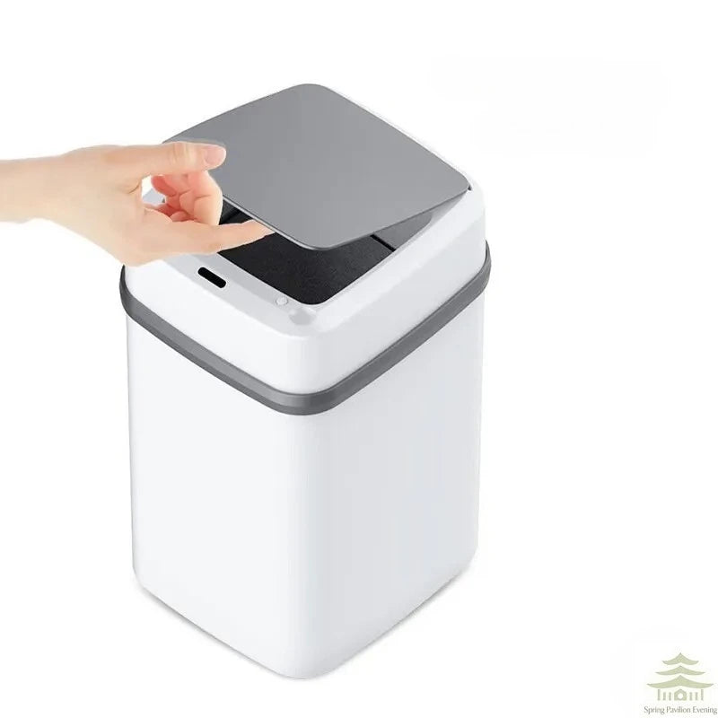 13L Touch Lid Kitchen Trash Can – Smart Waste Bin for Kitchen & Bathroom