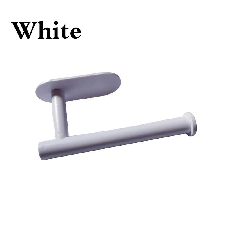 Adhesive Paper Towel Holder – No-Drill Wall-Mounted Tissue & Napkin Rack for Kitchen & Bathroom
